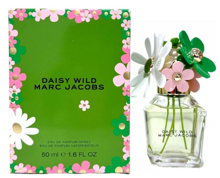 Embrace your wild side with Marc Jacobs Daisy Wild, a vibrant and feminine blend of jasmine, vetiver, and notes of banana blossom, never seen before in prestige perfumery. Capturing the essence of nature, this eau de parfum exudes a fresh fragrance reminiscent of a wildflower bouquet. It inspires you to embody your young, free-spirited self.