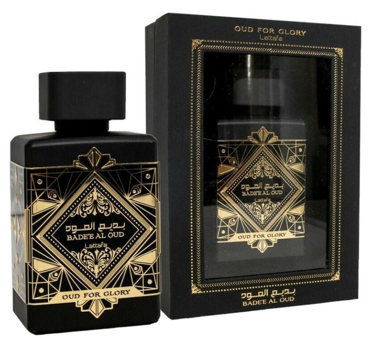 Al Oud Oud for Glory. There is nothing like this scent. Oud for Glory by Bade'e Al has been released in 2020. The middle notes consist of patchouli and agarwood (oud); the base accords are composed of musk, patchouli, and agarwood (oud); the top notes are comprised of saffron, nutmeg, and lavender.