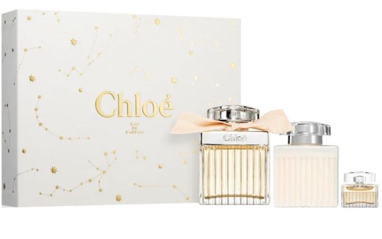  Chloe Nomade , 3 Pc Gift Set 2.5oz EDP Spray, 5ml EDP Splash, 3.4oz Body Lotion