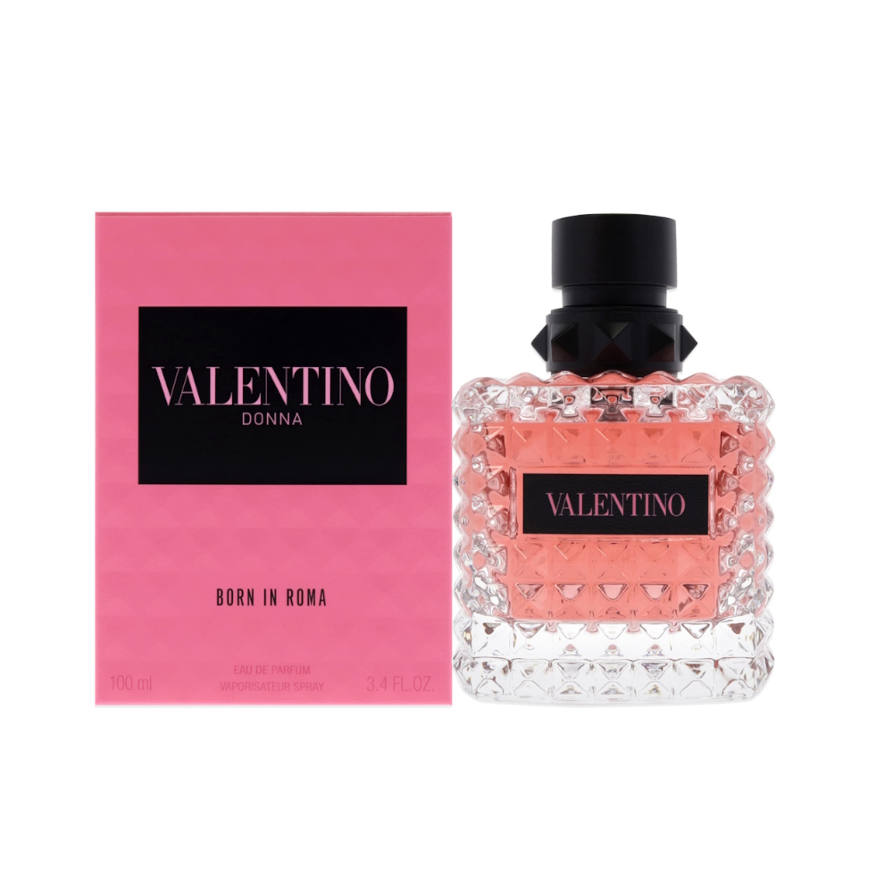 Top Notes: Bergamot Essence, Blackcurrant Accord.Middle Notes: Sambac Jasmine Absolute, Jasmine Grandiflorum, Jasmine Tea.Base Notes: Bourbon Vanilla, Cashmeran, Guaiacwood.An explosion of celebratory joy, Valentinos Born in Roma Donna Eau de Parfum has a strong contemporary presence. The floriental blend has all the softness of femininity with a tougher, more experimental edge. An invitation for all women to be unapologetically themselves, the fragrance is a disruption of traditional perfumery,