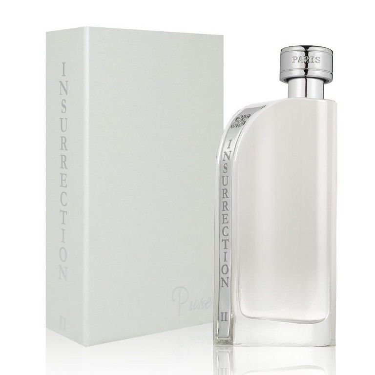 Wrap yourself in a layer of sophistication with Reyane Insurrection II Pure Cologne. It a light refreshing men s fragrance with strong top notes of sweet fruits. These include pineapple black currant and apple touched with bergamot to keep it crisp. The fragrance unfolds to heart notes of patchouli and jasmine with a smoky note of birch. This cologne spray for men has a woody and aromatic scent with base notes of vanilla musk amber and oak-moss. Juicy fruit notes make this a terrific spring and 