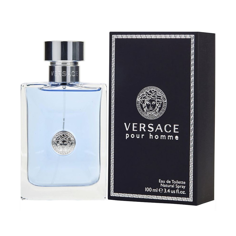 <p>Versace Pour Homme Cologne by Versace, Versace Pour Homme is a modern and sexy fragrance for men, launched in 2008. The aromatic fougere scent starts off with fresh and citrusy notes of lemon, bergamot and neroli, along with rose de mai. The fragrance continues on with green and floral center notes of clary sage, hyacinth, geranium and cedar. At the base are musk, amber and tonka bean.&nbsp;Purchase gianni versace 'versace pour homme' men 6.7-ounce eau de toilette spray. Top notes are